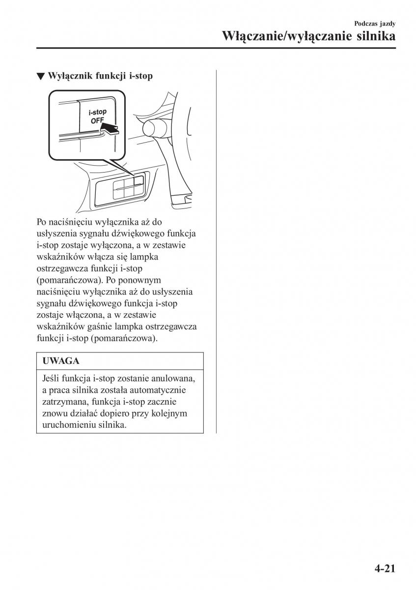 Mazda MX 5 Miata ND IV 4 instrukcja obslugi / page 158