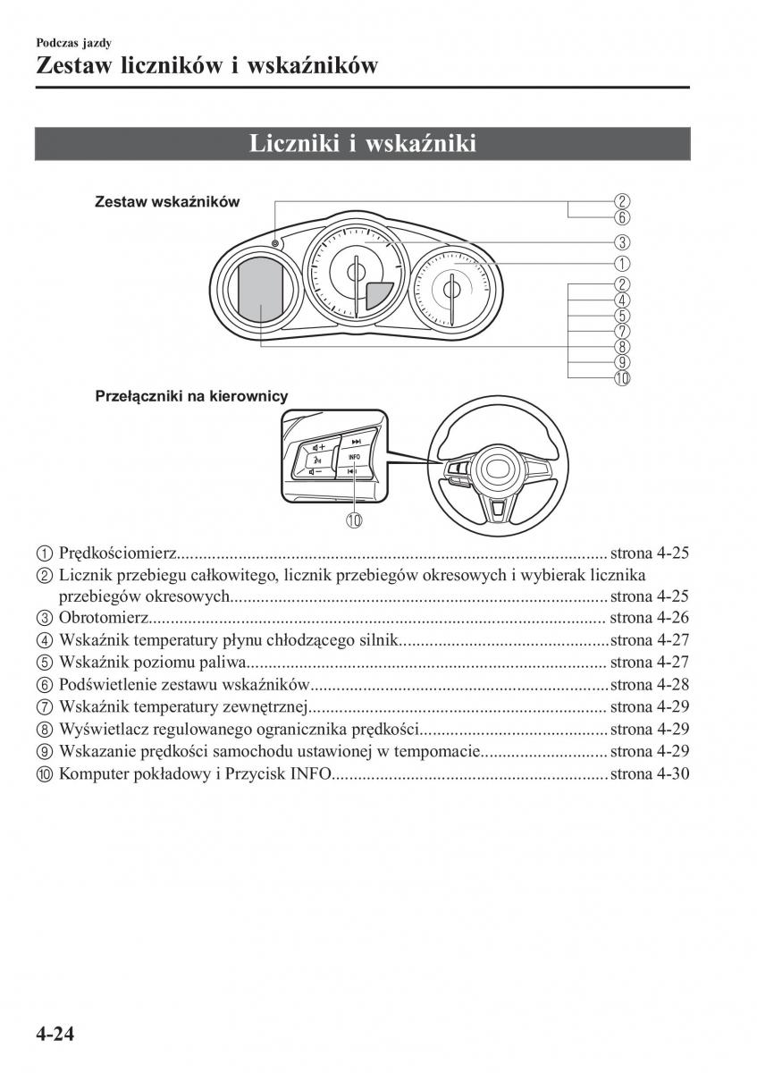 Mazda MX 5 Miata ND IV 4 instrukcja obslugi / page 161