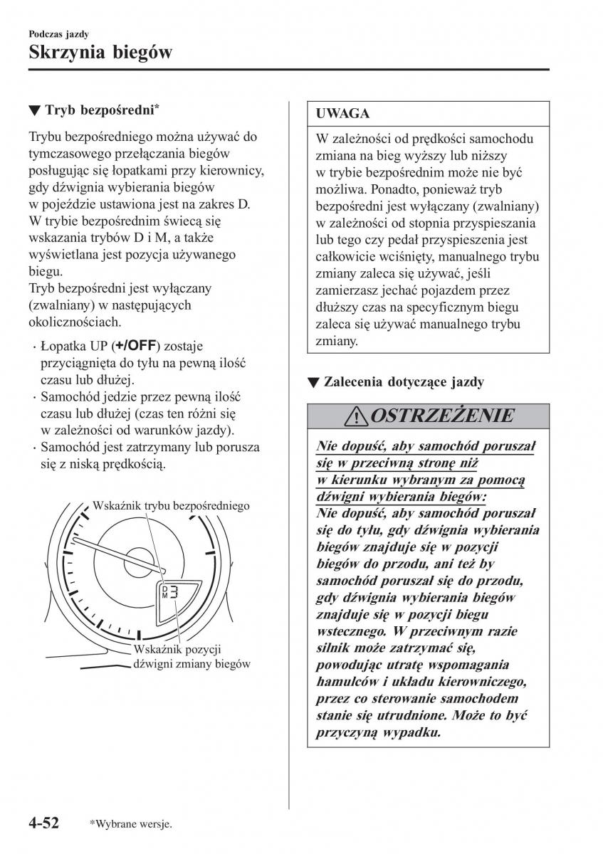 Mazda MX 5 Miata ND IV 4 instrukcja obslugi / page 189