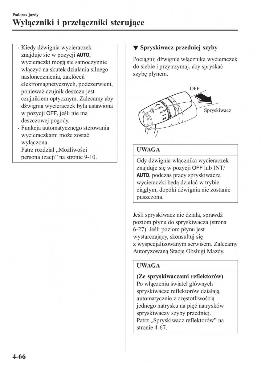 Mazda MX 5 Miata ND IV 4 instrukcja obslugi / page 203