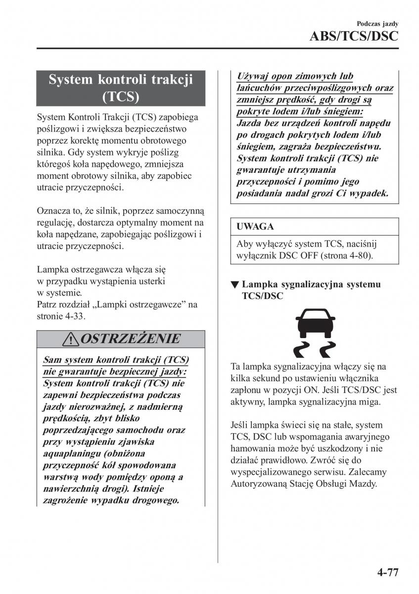 Mazda MX 5 Miata ND IV 4 instrukcja obslugi / page 214