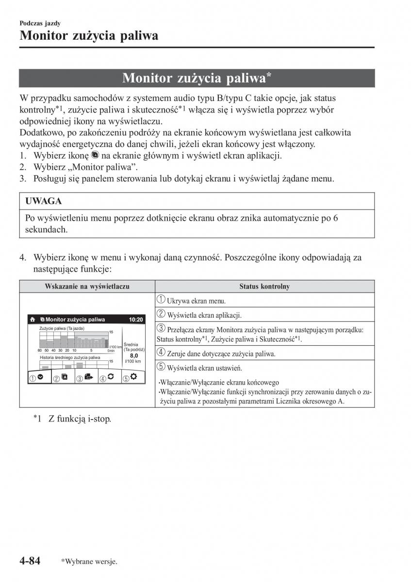 Mazda MX 5 Miata ND IV 4 instrukcja obslugi / page 221