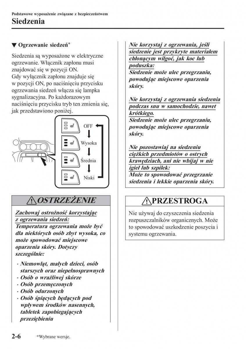 Mazda MX 5 Miata ND IV 4 instrukcja obslugi / page 23