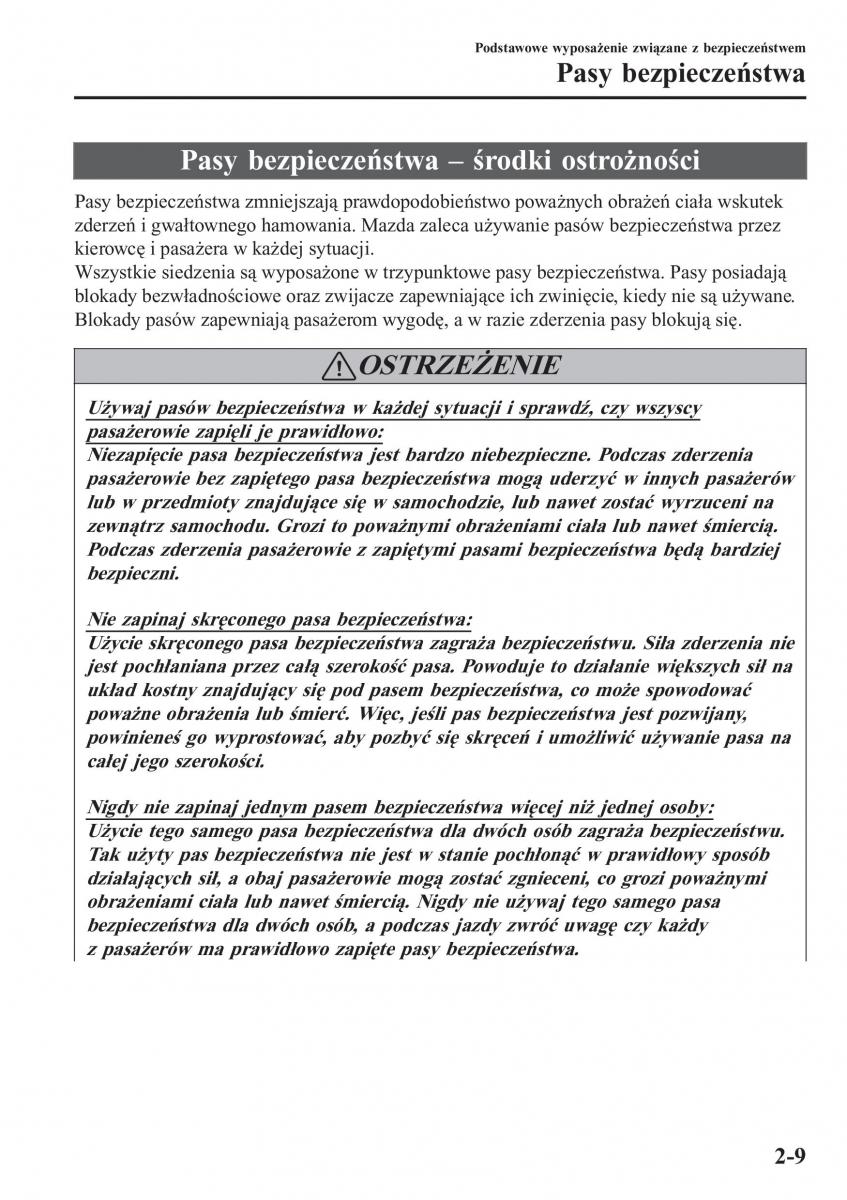 Mazda MX 5 Miata ND IV 4 instrukcja obslugi / page 26