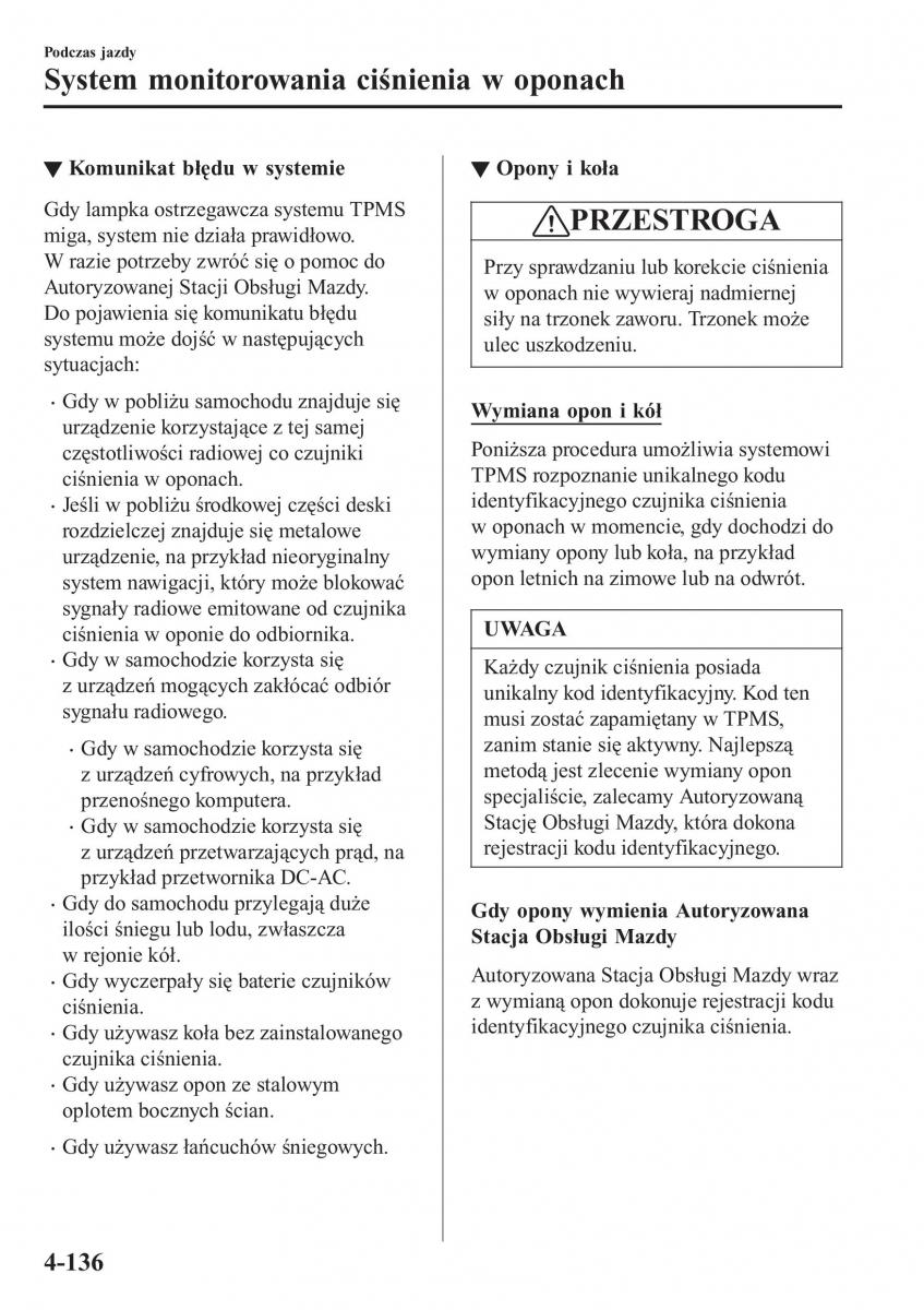 Mazda MX 5 Miata ND IV 4 instrukcja obslugi / page 273