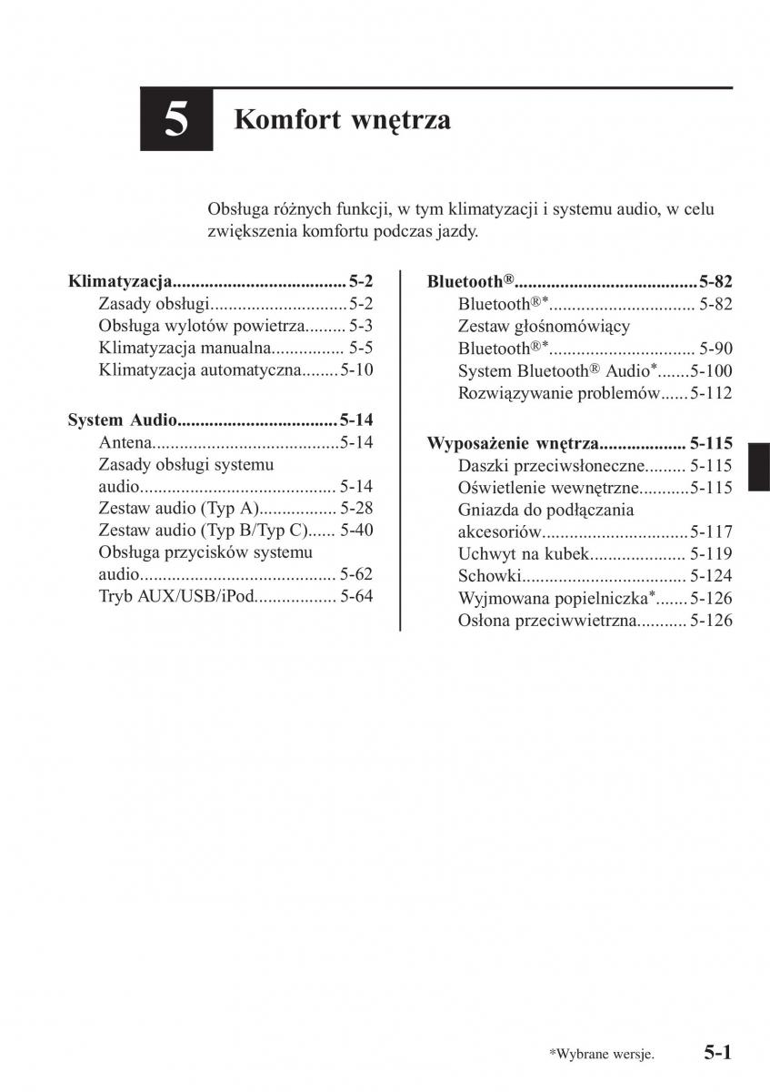 Mazda MX 5 Miata ND IV 4 instrukcja obslugi / page 280