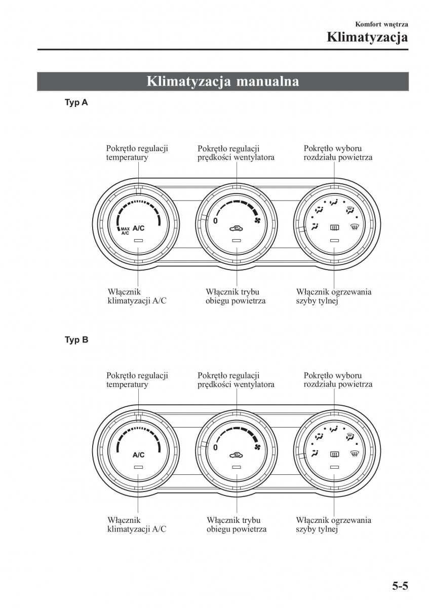 Mazda MX 5 Miata ND IV 4 instrukcja obslugi / page 284