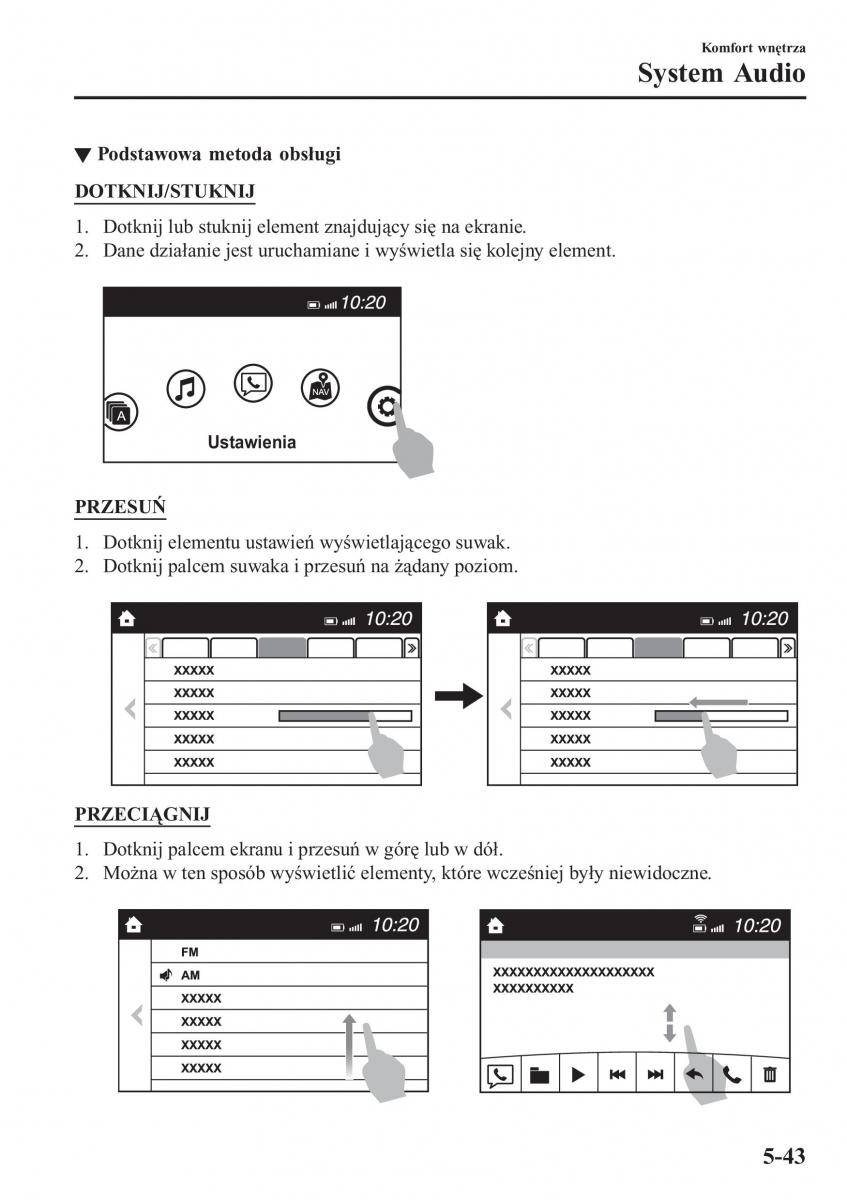 Mazda MX 5 Miata ND IV 4 instrukcja obslugi / page 322