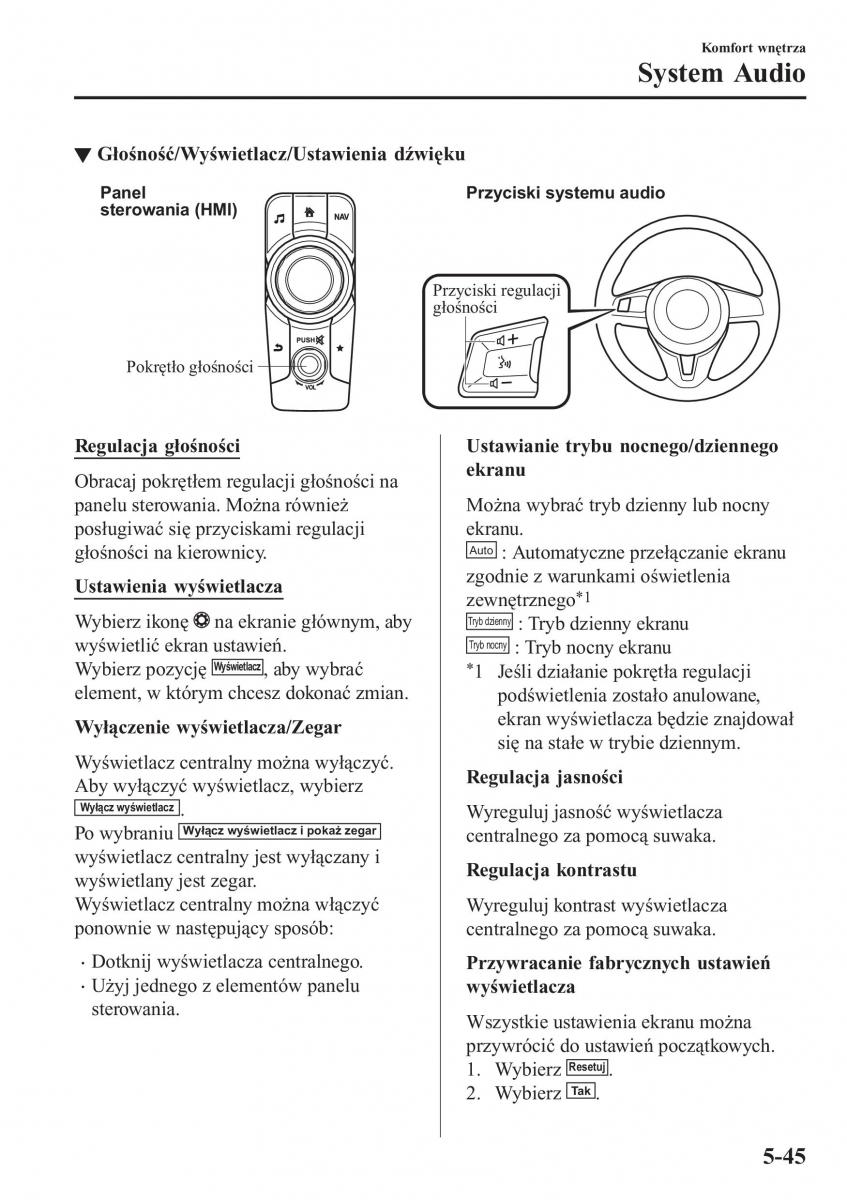 Mazda MX 5 Miata ND IV 4 instrukcja obslugi / page 324