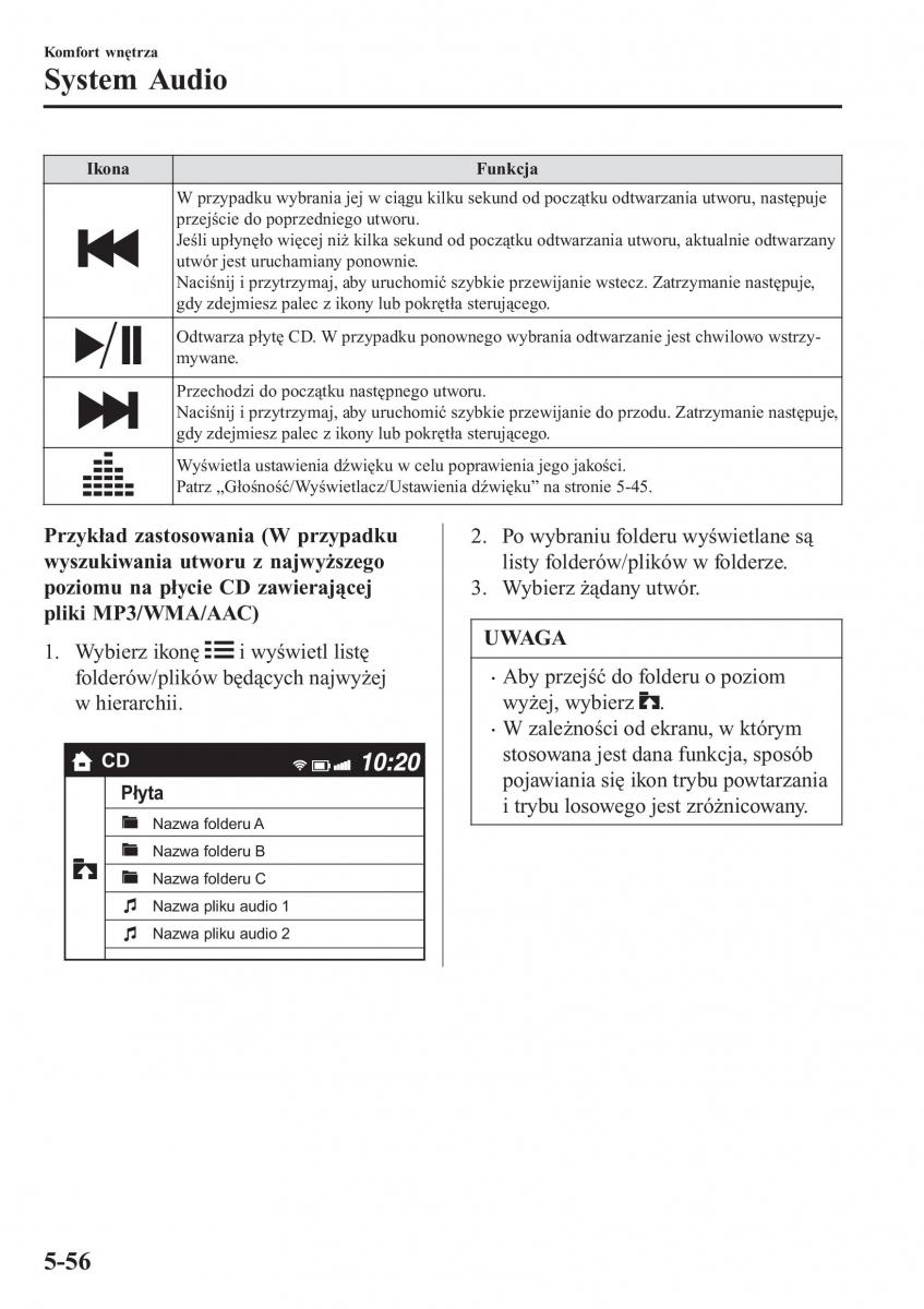 Mazda MX 5 Miata ND IV 4 instrukcja obslugi / page 335