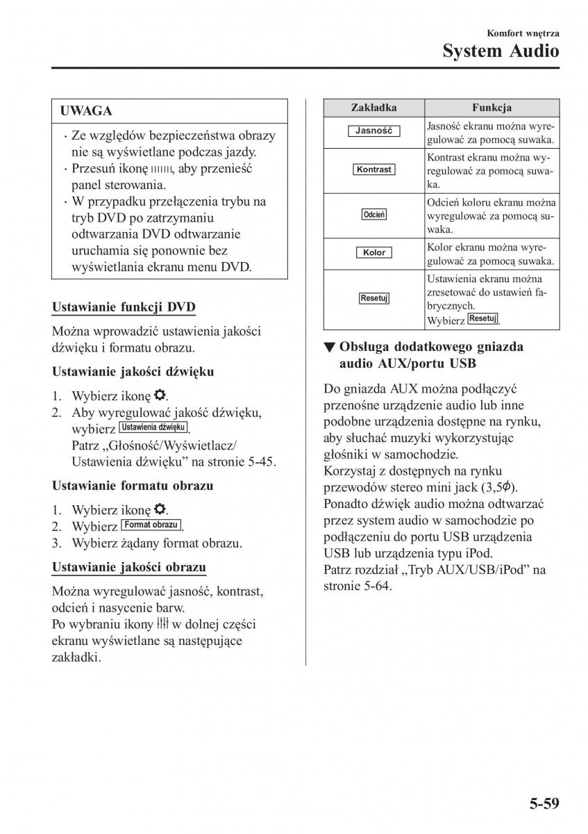 Mazda MX 5 Miata ND IV 4 instrukcja obslugi / page 338