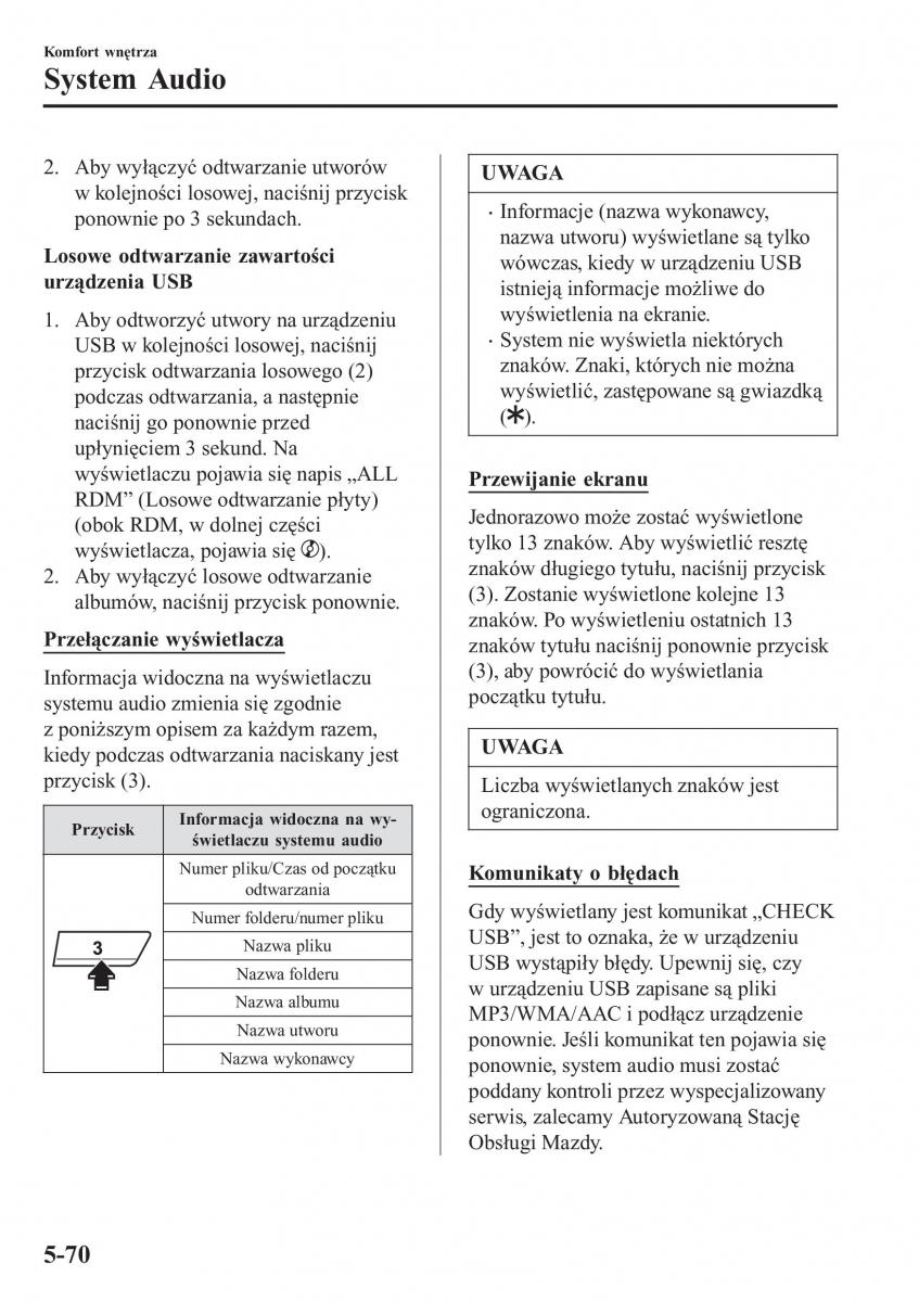 Mazda MX 5 Miata ND IV 4 instrukcja obslugi / page 349