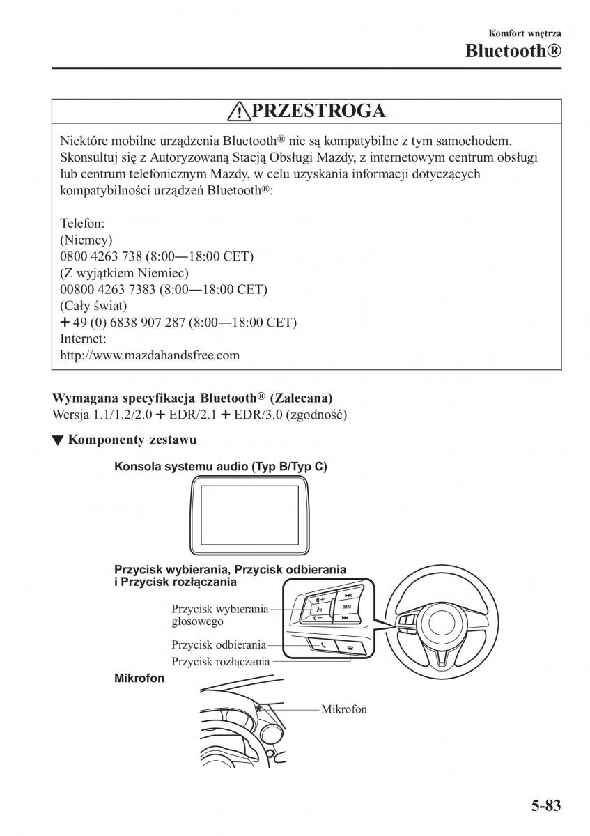 Mazda MX 5 Miata ND IV 4 instrukcja obslugi / page 362