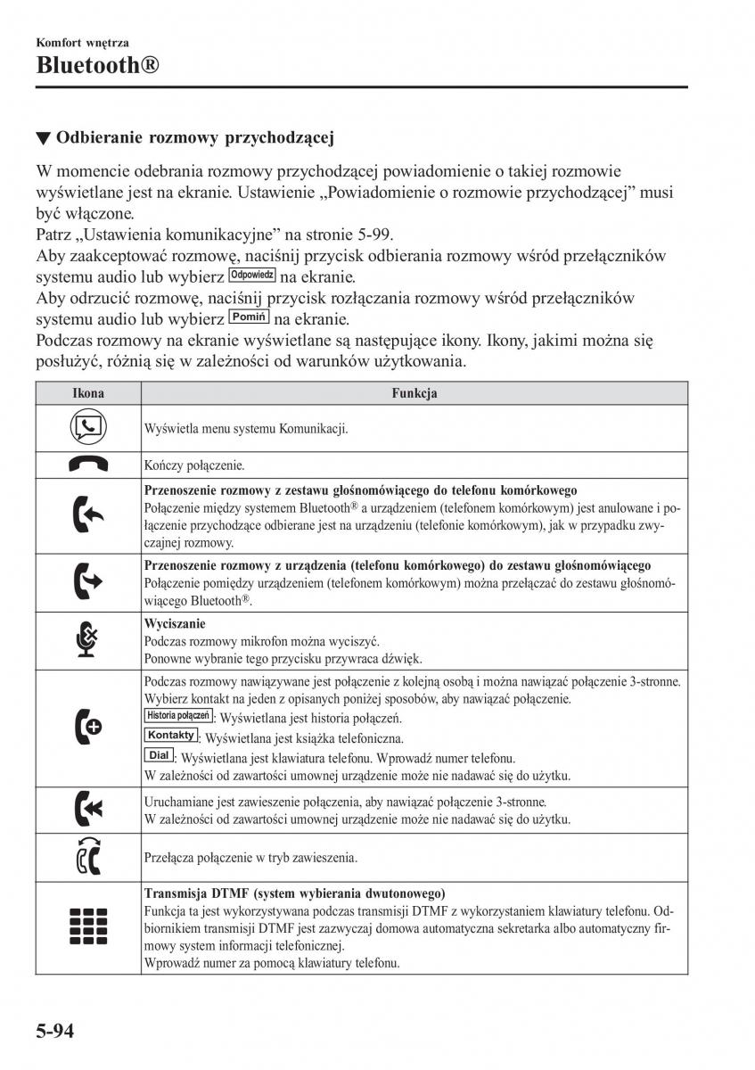 Mazda MX 5 Miata ND IV 4 instrukcja obslugi / page 373