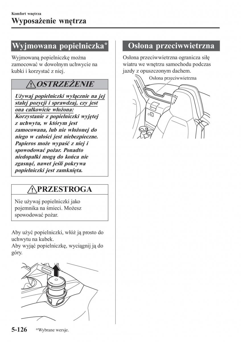 Mazda MX 5 Miata ND IV 4 instrukcja obslugi / page 405