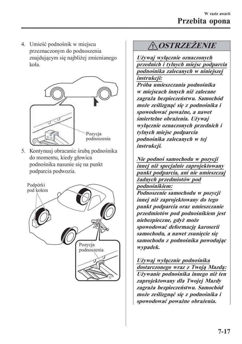 Mazda MX 5 Miata ND IV 4 instrukcja obslugi / page 488