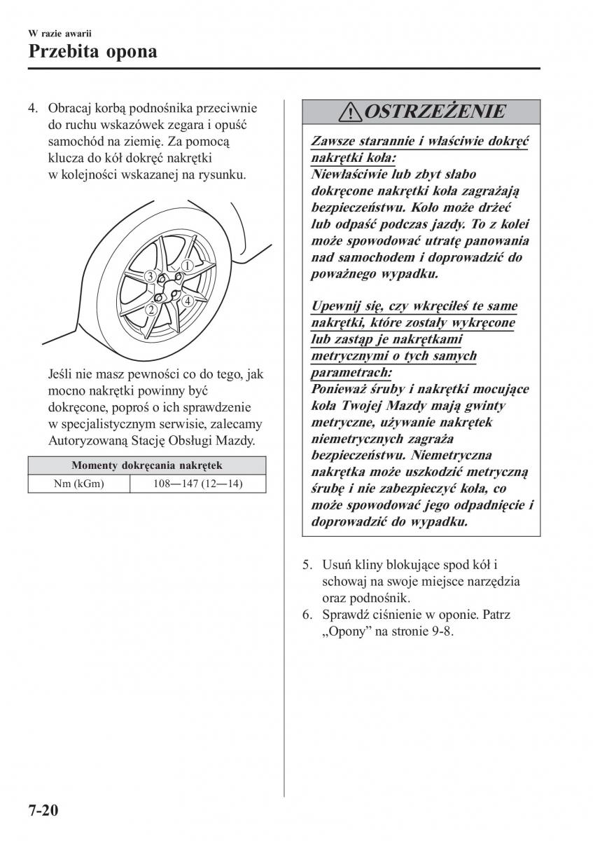 Mazda MX 5 Miata ND IV 4 instrukcja obslugi / page 491