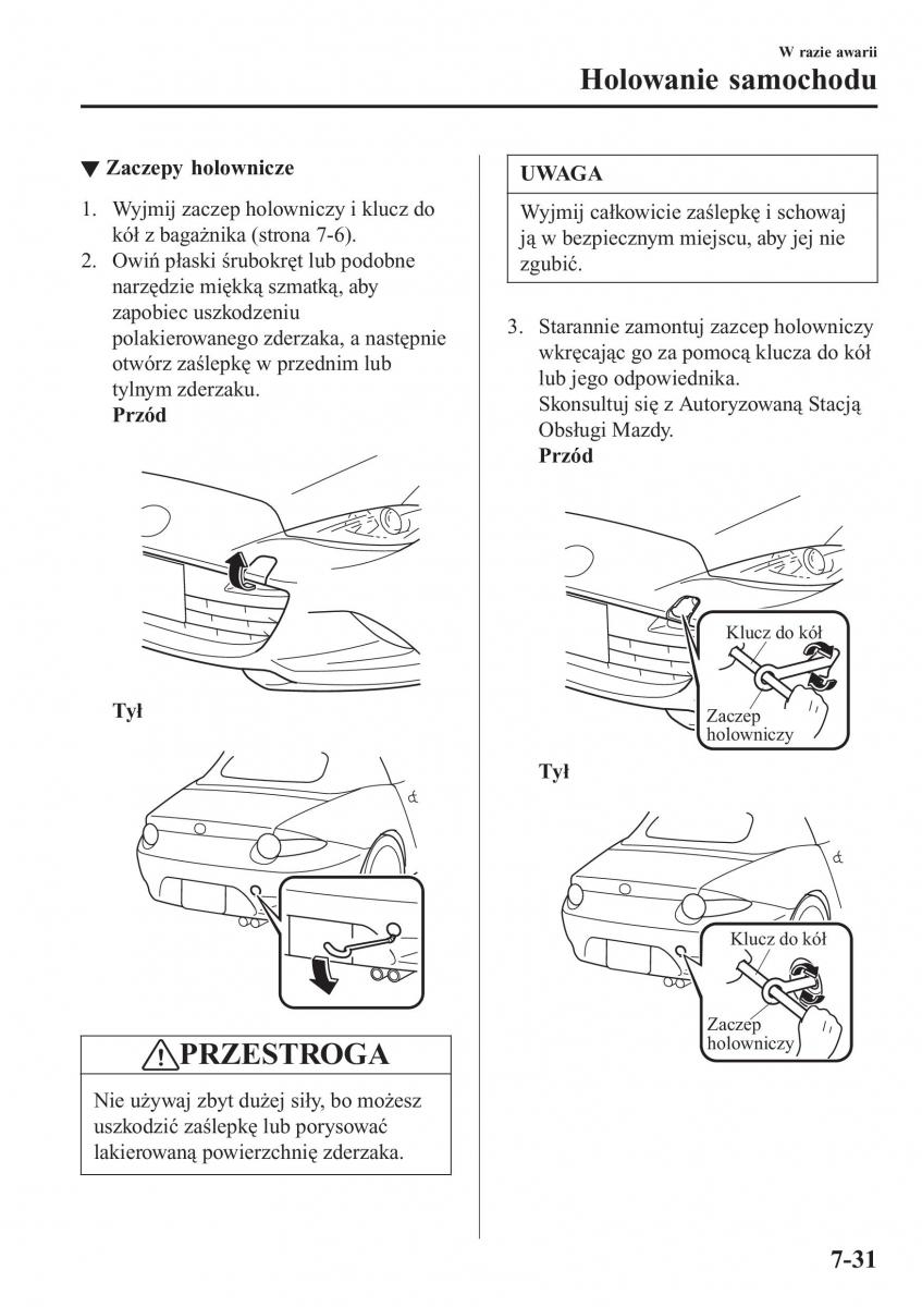 Mazda MX 5 Miata ND IV 4 instrukcja obslugi / page 502