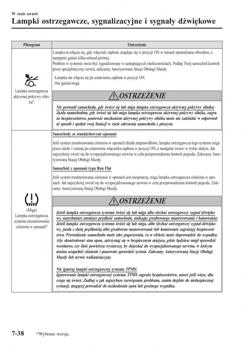 Mazda MX 5 Miata ND IV 4 instrukcja obslugi / page 509