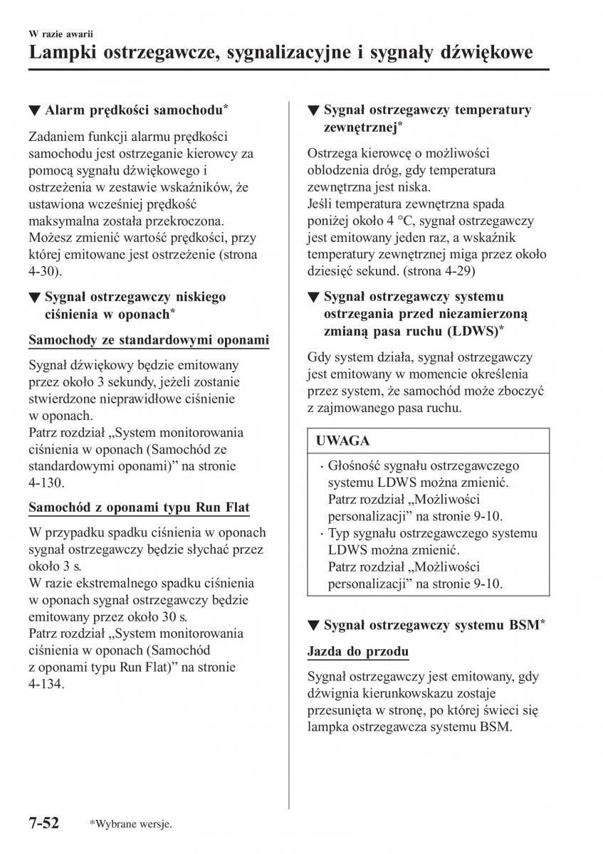 Mazda MX 5 Miata ND IV 4 instrukcja obslugi / page 523