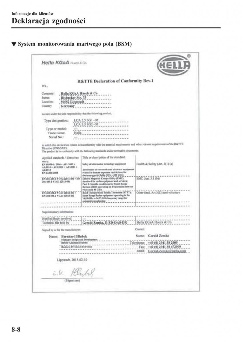 Mazda MX 5 Miata ND IV 4 instrukcja obslugi / page 535