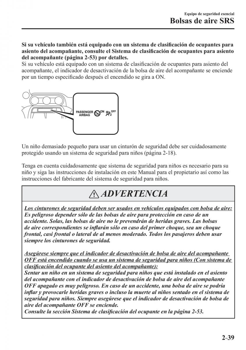 Mazda MX 5 Miata ND IV 4 manual del propietario / page 55