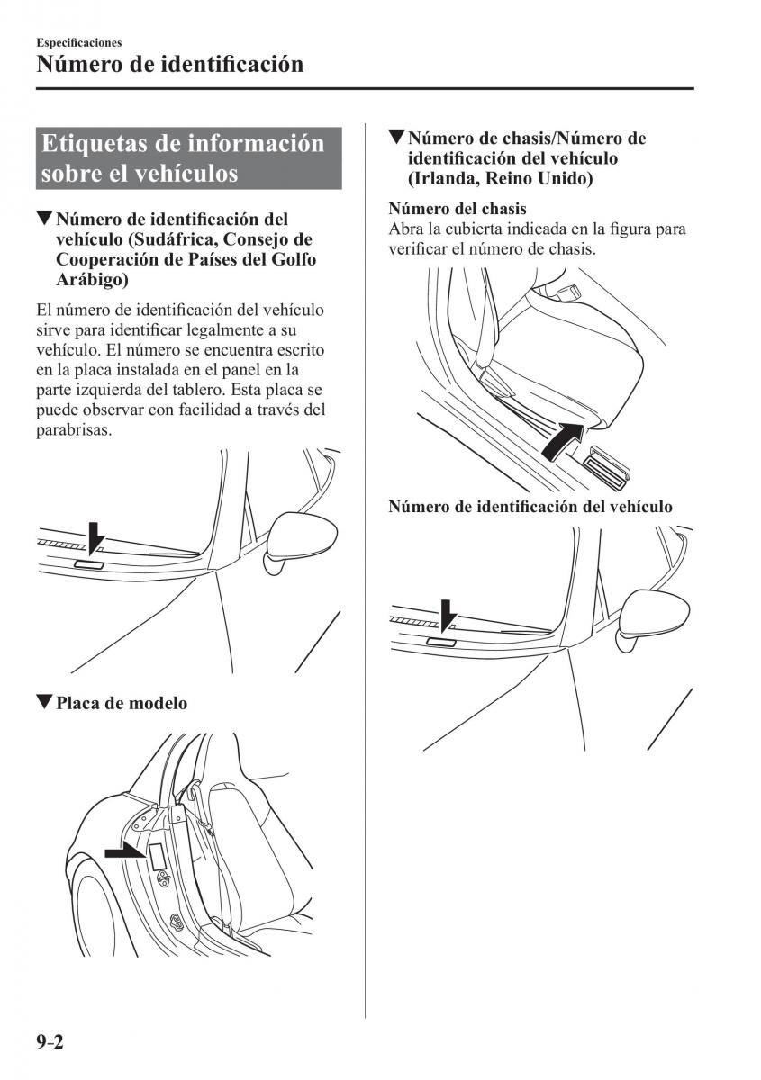 Mazda MX 5 Miata ND IV 4 manual del propietario / page 566