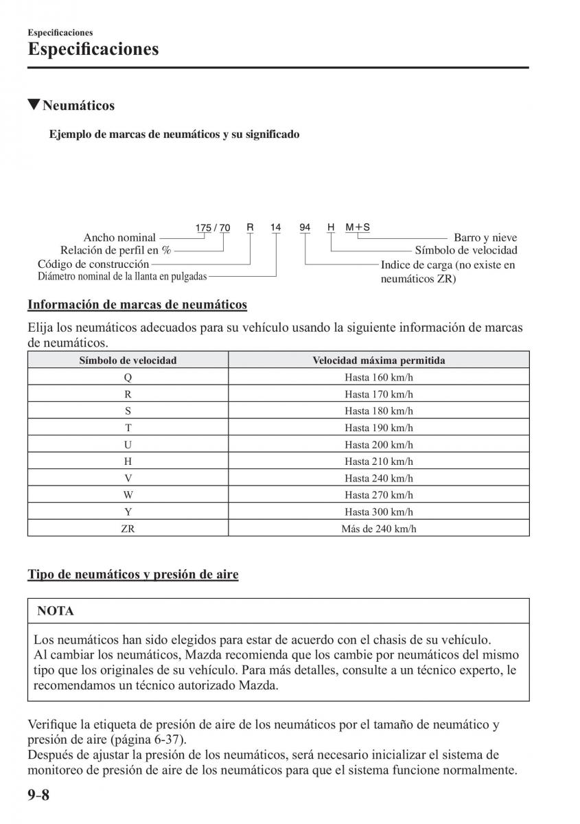 Mazda MX 5 Miata ND IV 4 manual del propietario / page 572