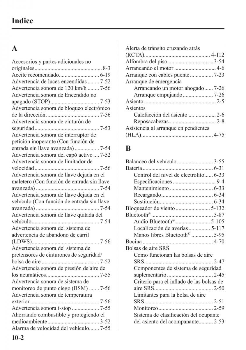 Mazda MX 5 Miata ND IV 4 manual del propietario / page 578