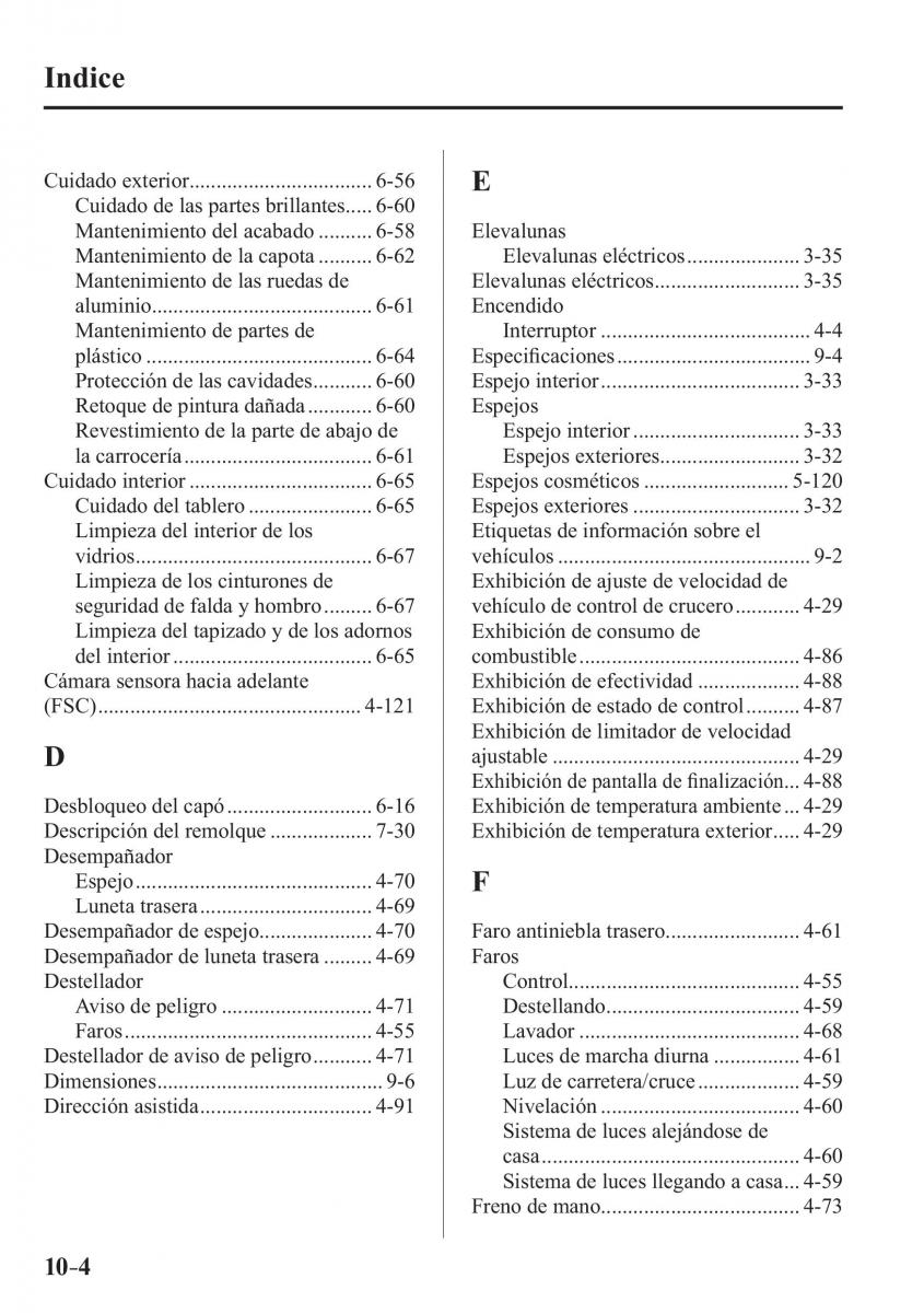 Mazda MX 5 Miata ND IV 4 manual del propietario / page 580