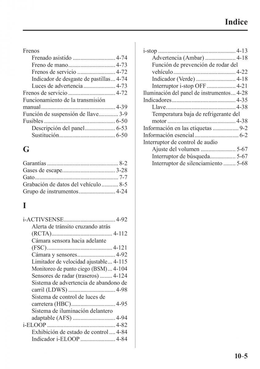 Mazda MX 5 Miata ND IV 4 manual del propietario / page 581