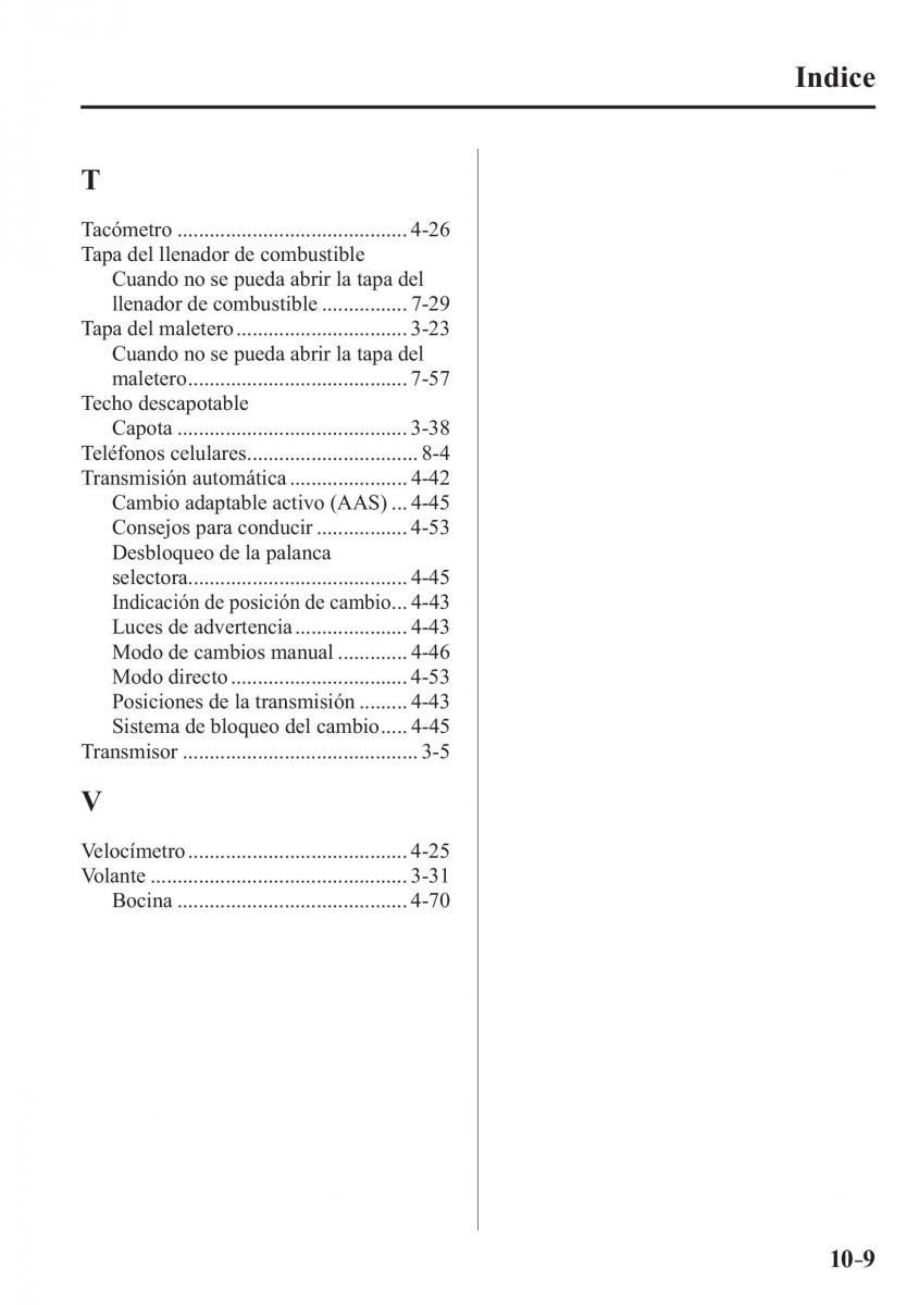 Mazda MX 5 Miata ND IV 4 manual del propietario / page 585