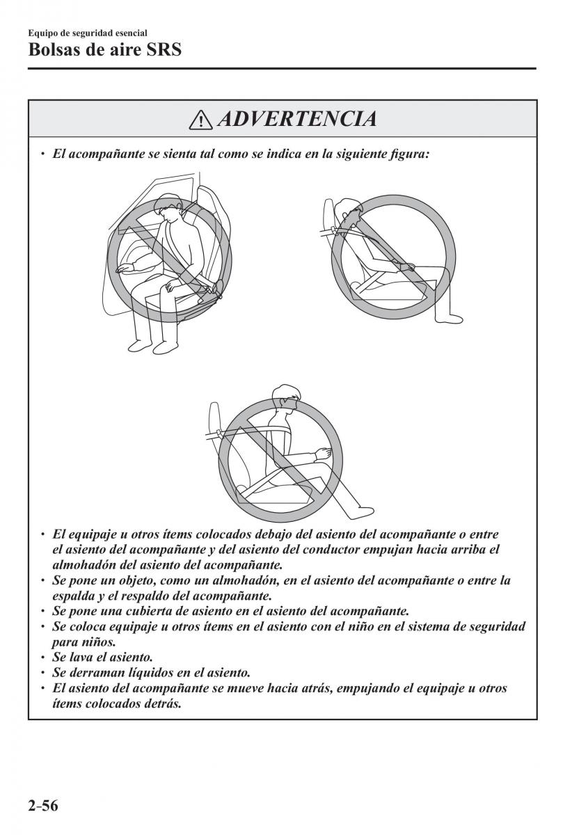 Mazda MX 5 Miata ND IV 4 manual del propietario / page 72