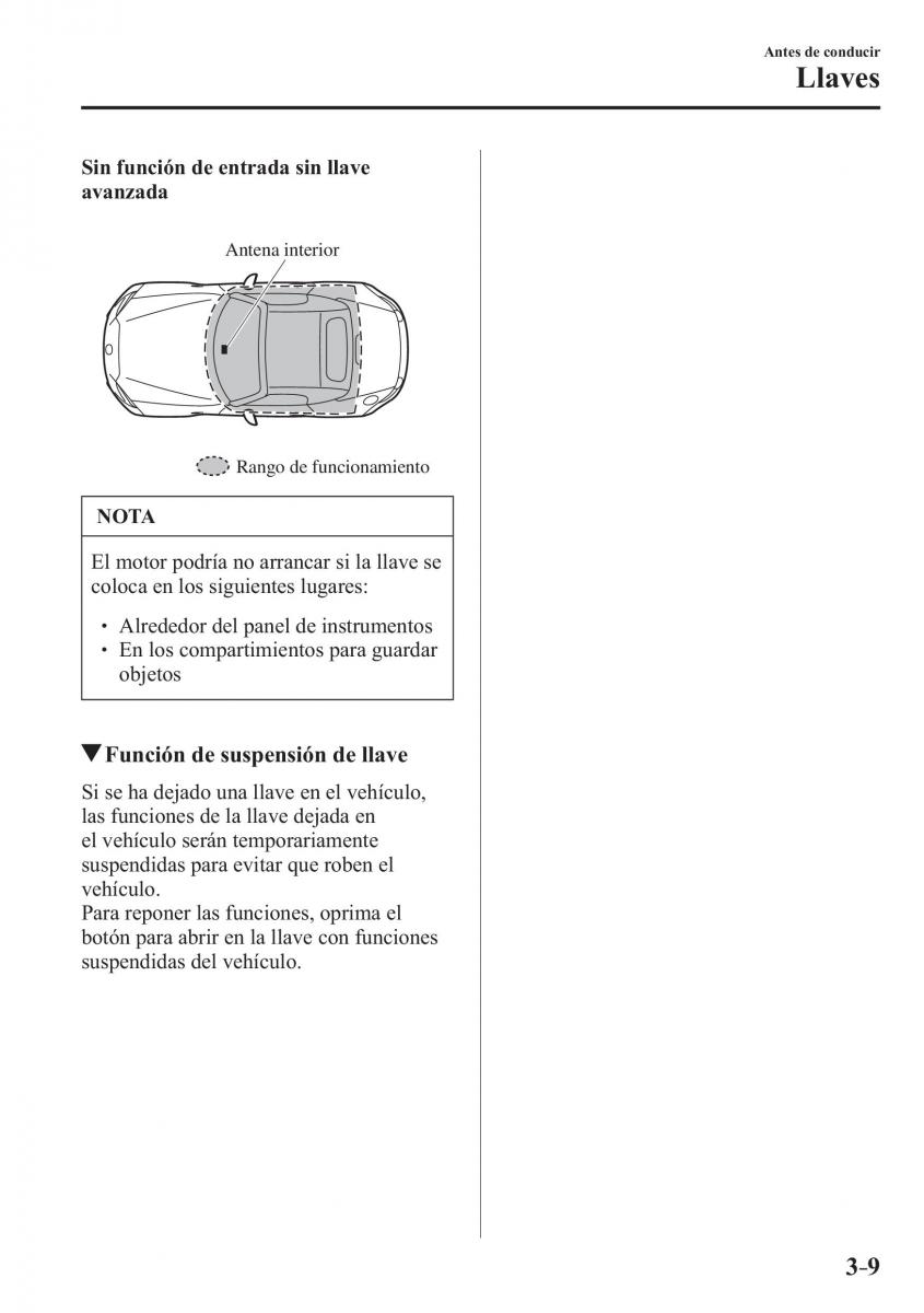 Mazda MX 5 Miata ND IV 4 manual del propietario / page 89