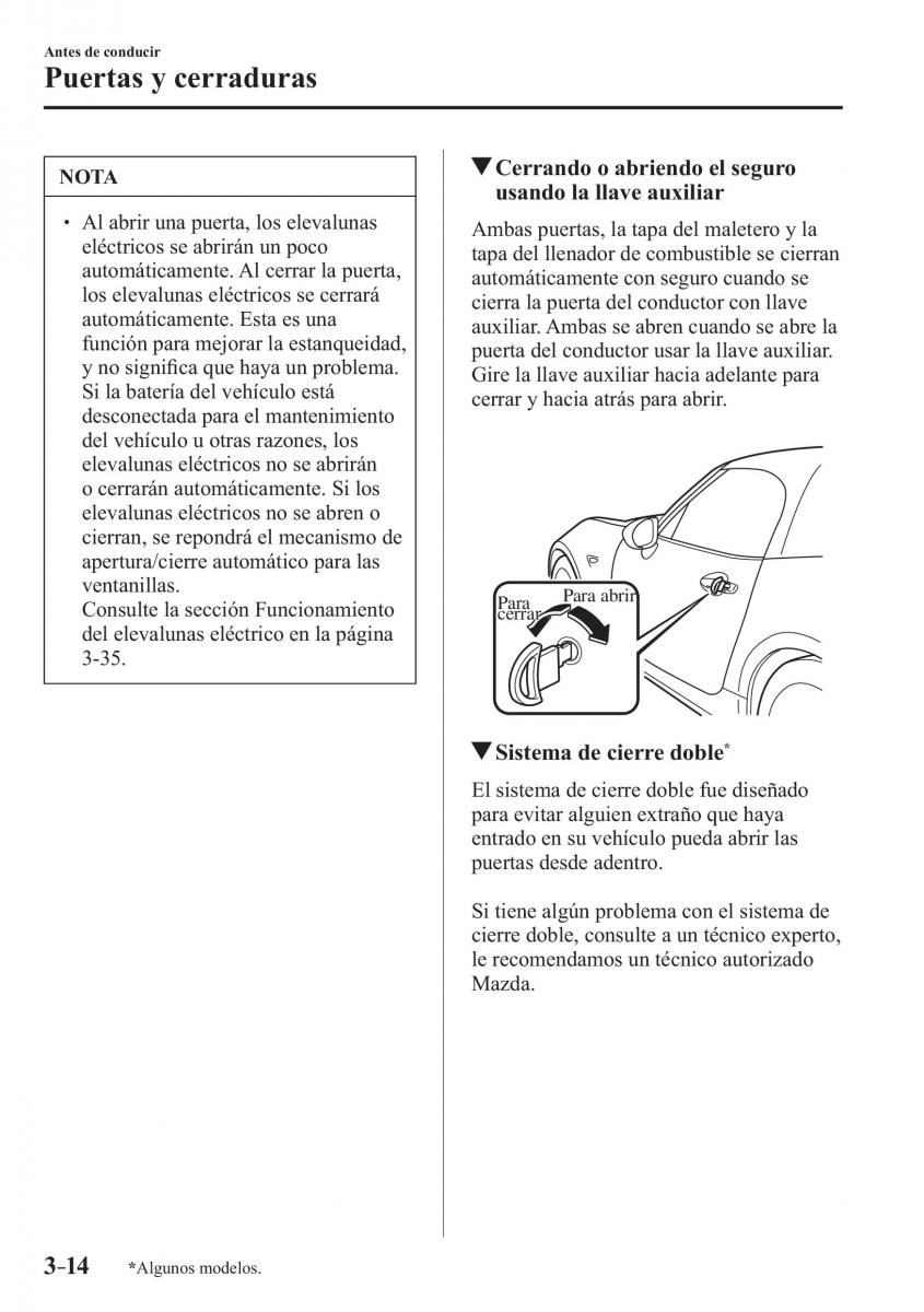 Mazda MX 5 Miata ND IV 4 manual del propietario / page 94