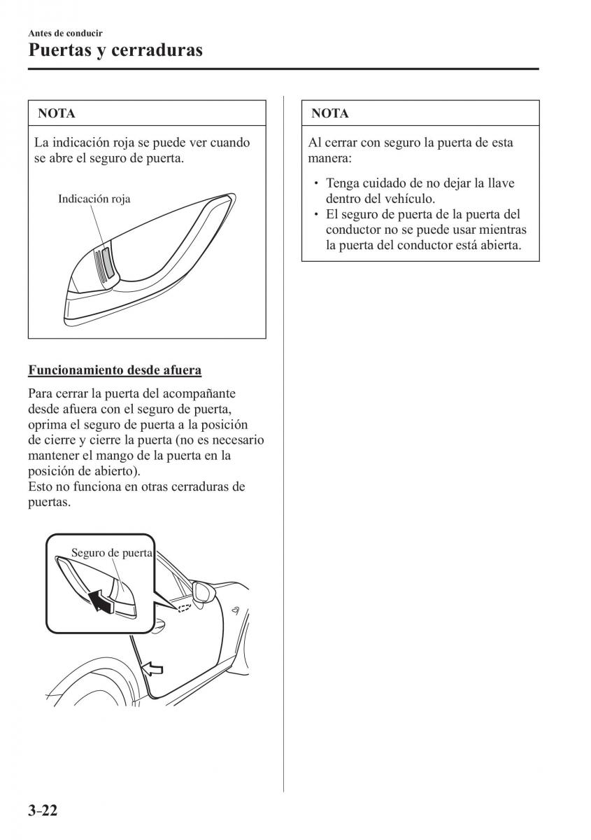 Mazda MX 5 Miata ND IV 4 manual del propietario / page 102