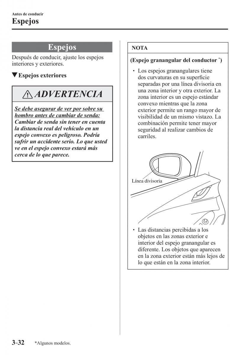 Mazda MX 5 Miata ND IV 4 manual del propietario / page 112