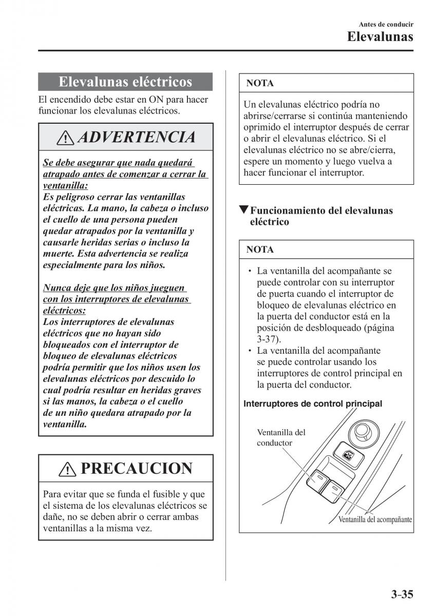 Mazda MX 5 Miata ND IV 4 manual del propietario / page 115