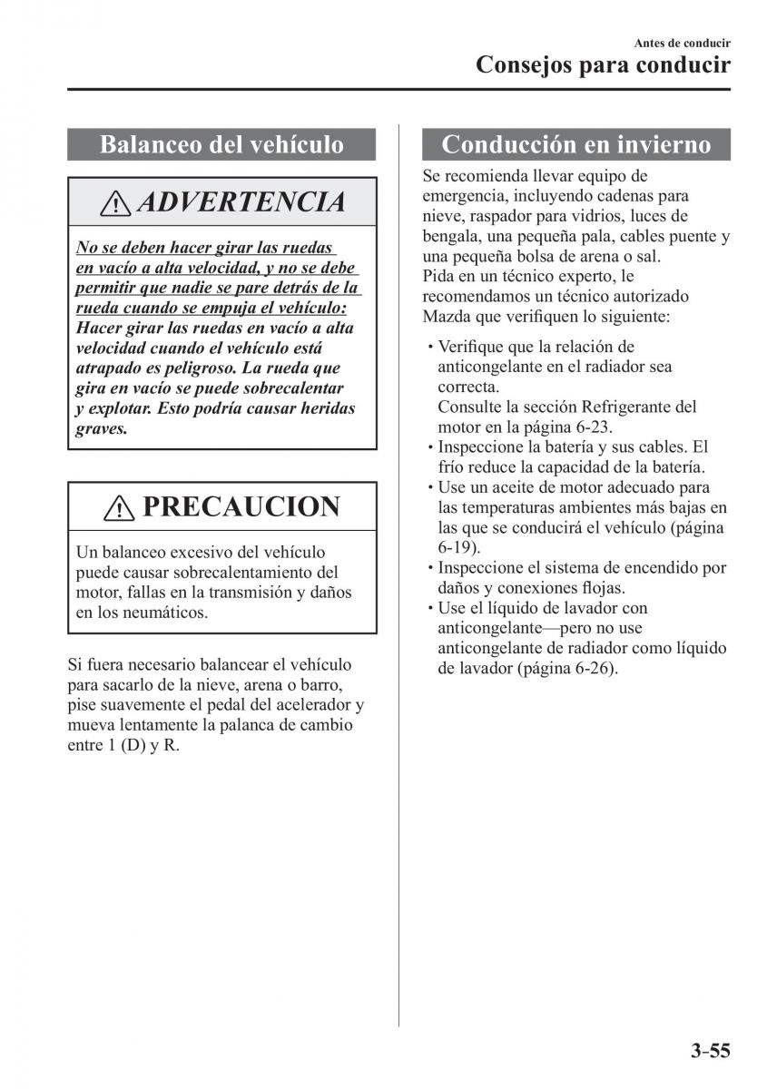 Mazda MX 5 Miata ND IV 4 manual del propietario / page 135