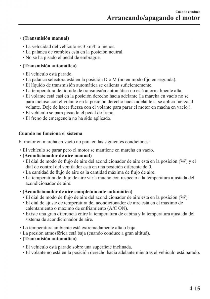 Mazda MX 5 Miata ND IV 4 manual del propietario / page 155