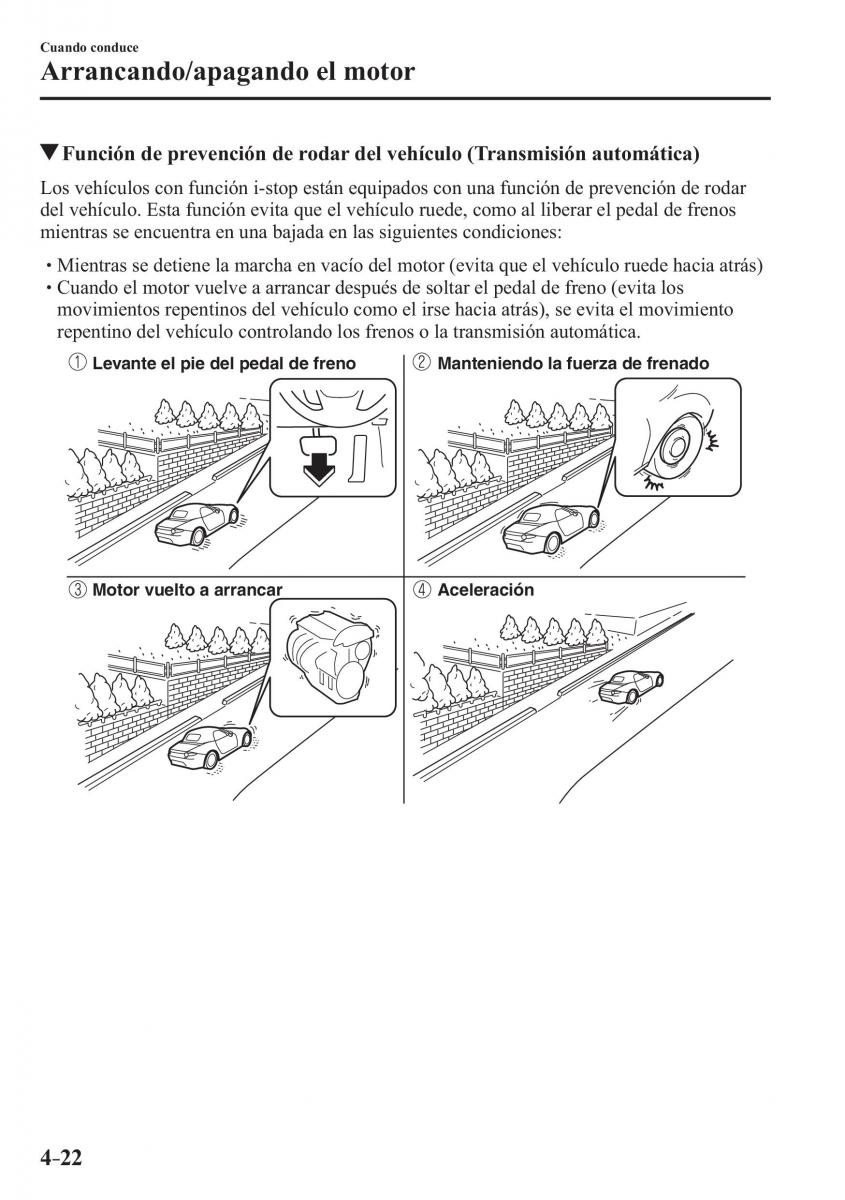 Mazda MX 5 Miata ND IV 4 manual del propietario / page 162