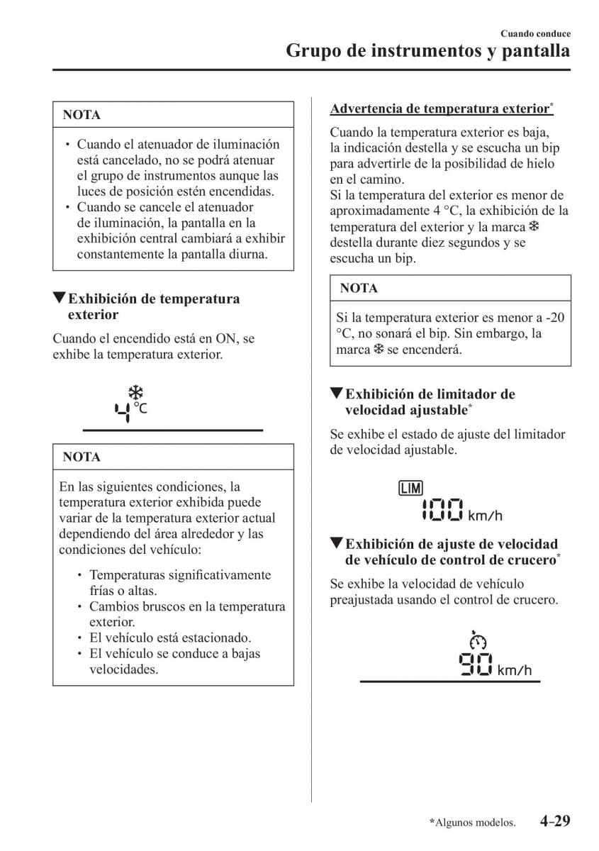 Mazda MX 5 Miata ND IV 4 manual del propietario / page 169