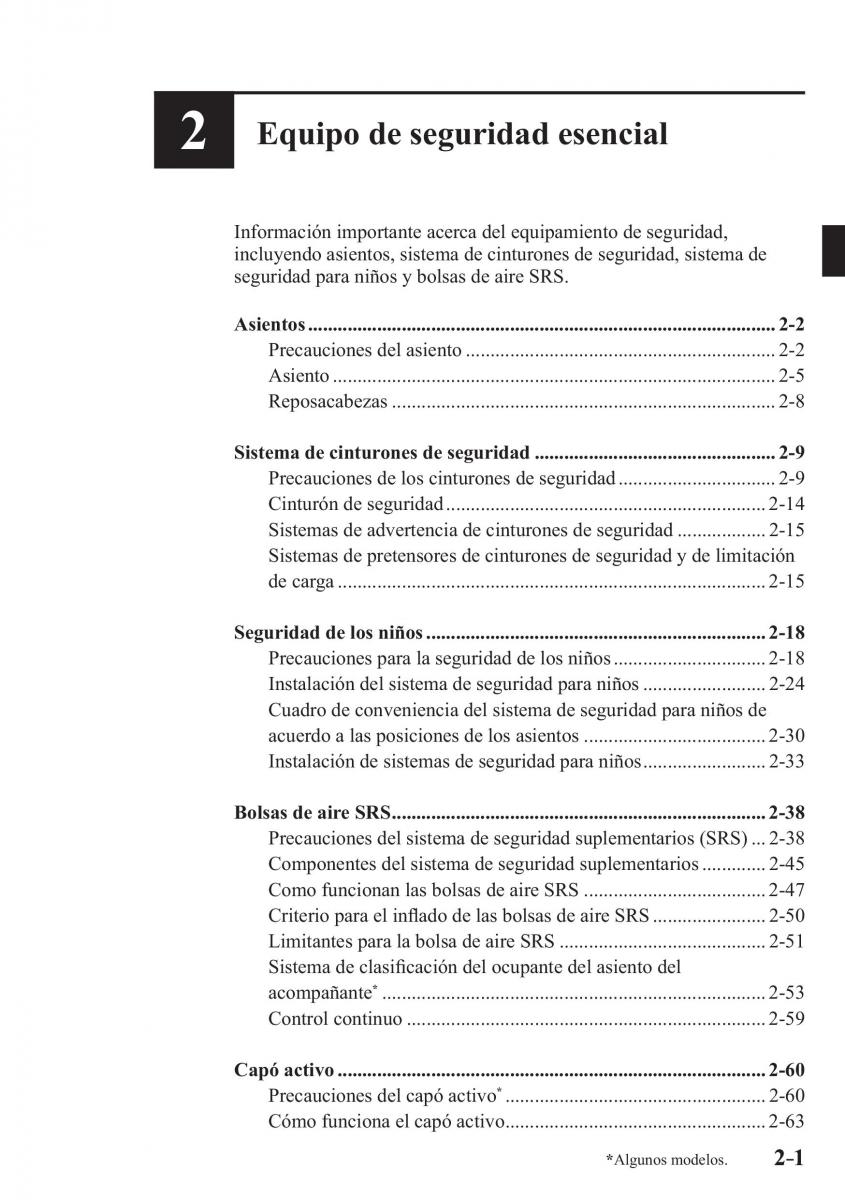 Mazda MX 5 Miata ND IV 4 manual del propietario / page 17