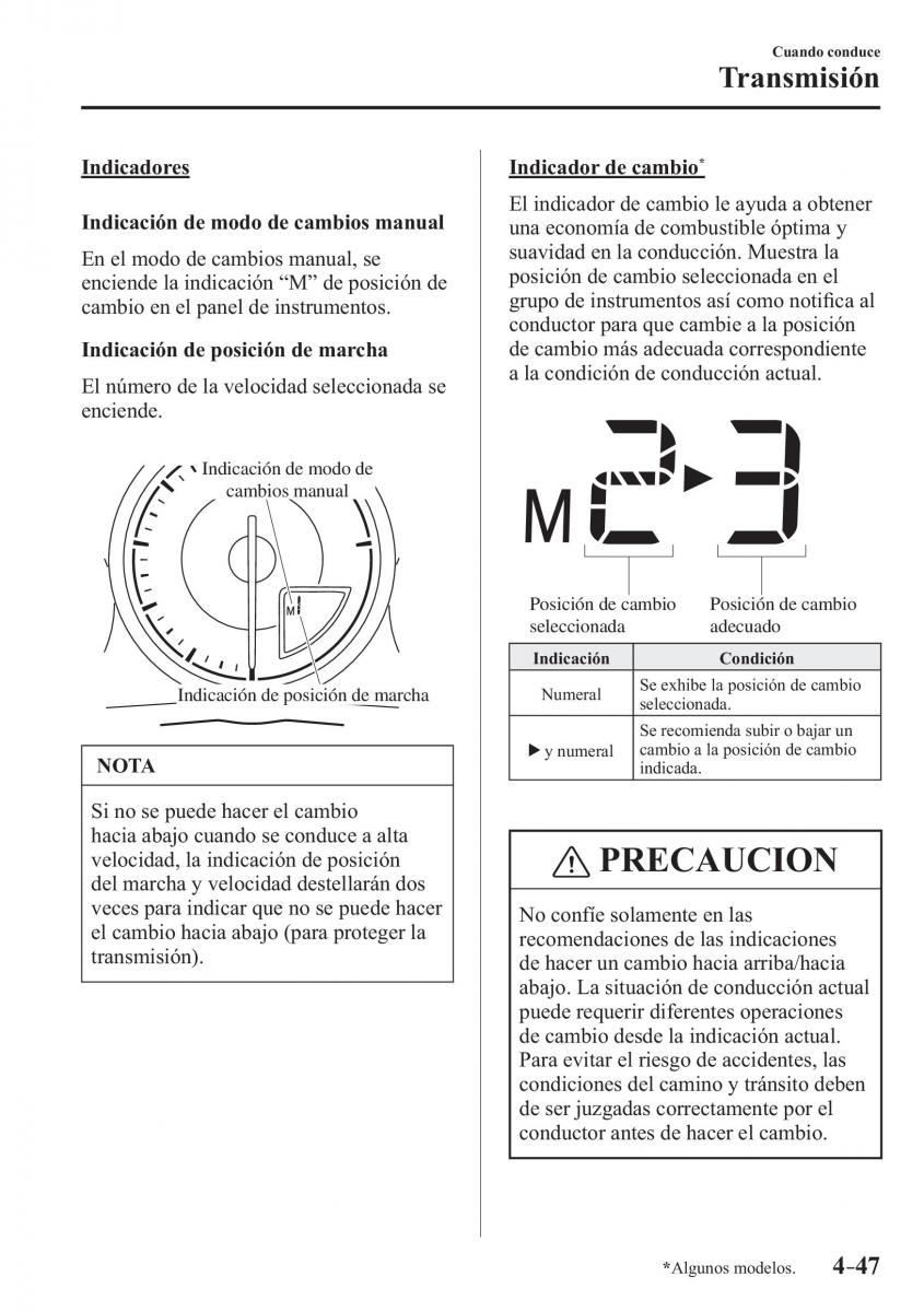 Mazda MX 5 Miata ND IV 4 manual del propietario / page 187