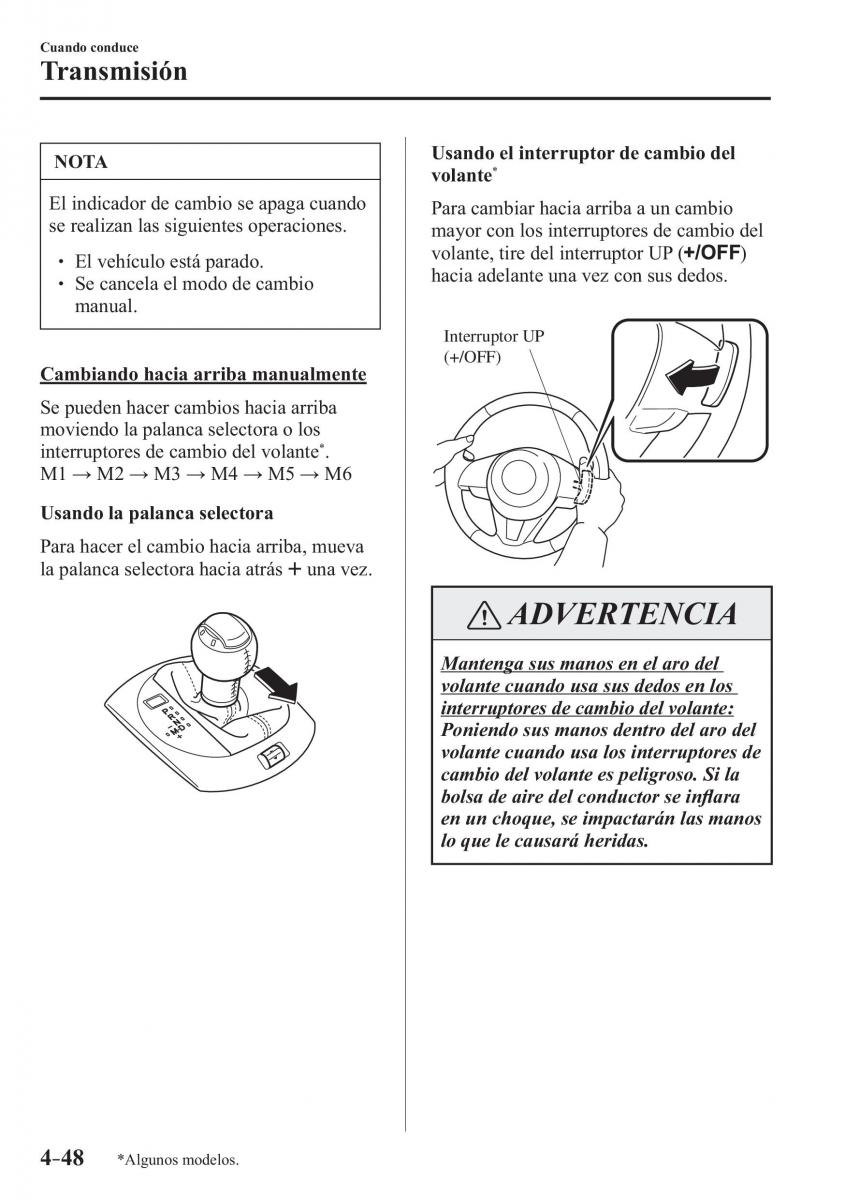 Mazda MX 5 Miata ND IV 4 manual del propietario / page 188