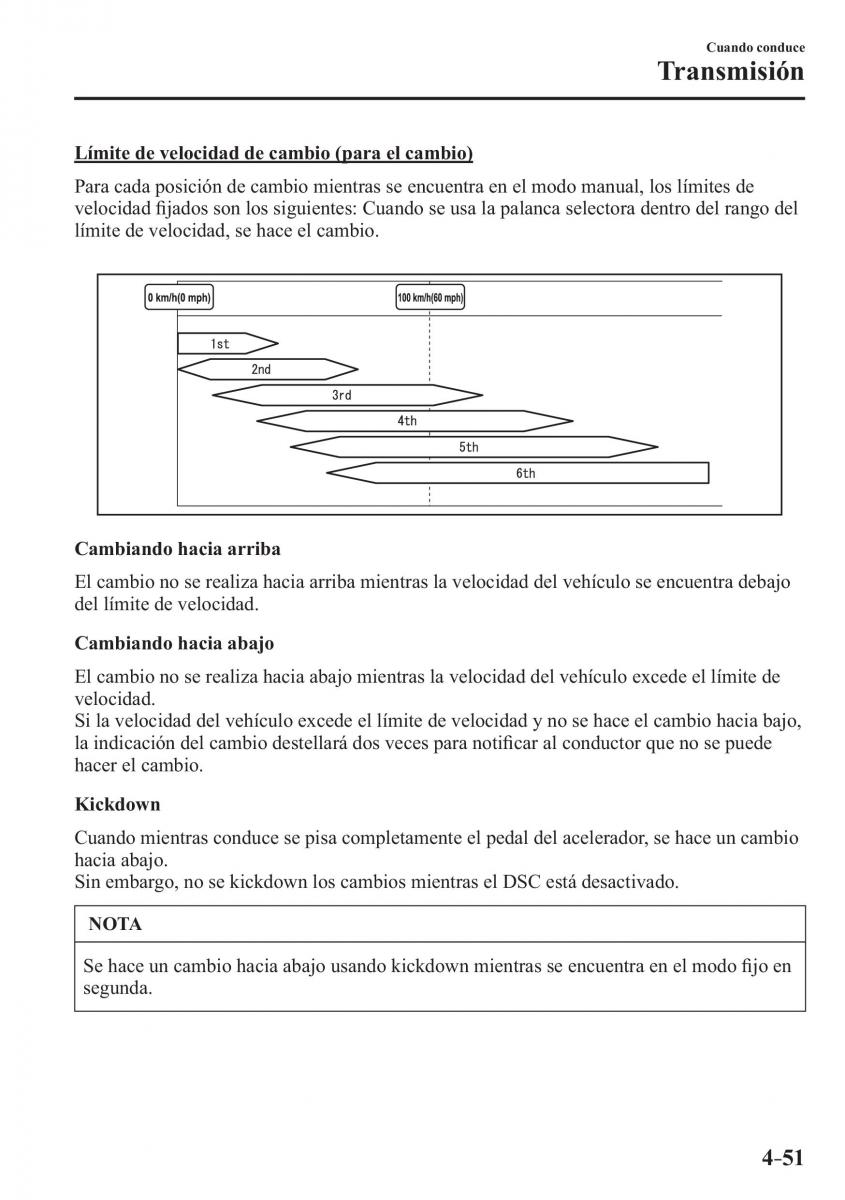 Mazda MX 5 Miata ND IV 4 manual del propietario / page 191