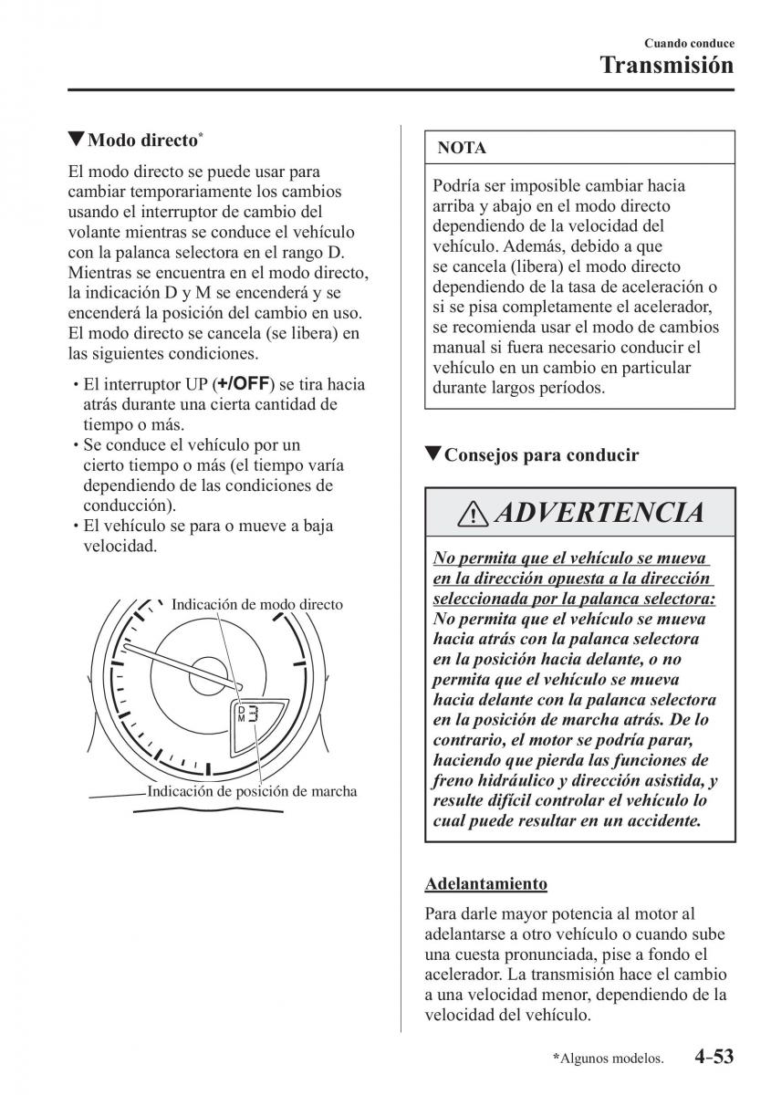 Mazda MX 5 Miata ND IV 4 manual del propietario / page 193