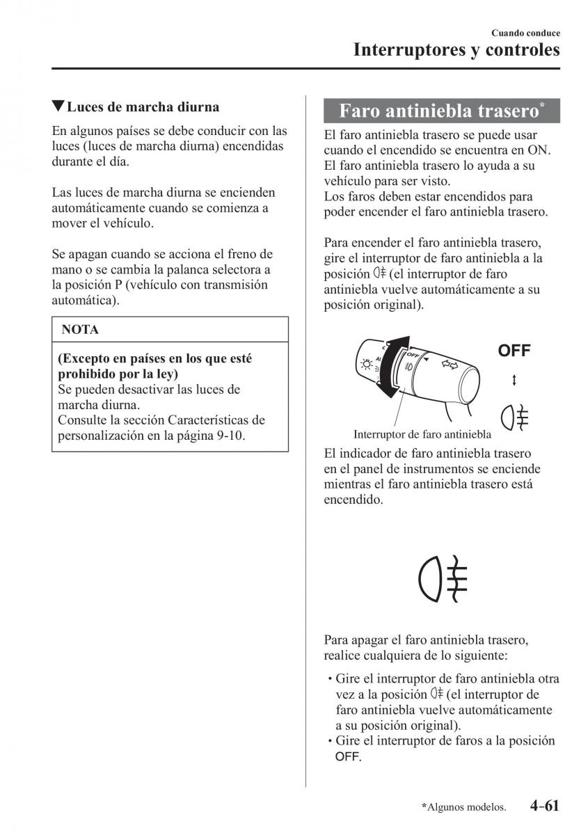 Mazda MX 5 Miata ND IV 4 manual del propietario / page 201