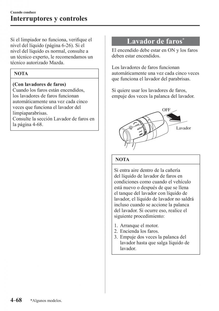 Mazda MX 5 Miata ND IV 4 manual del propietario / page 208