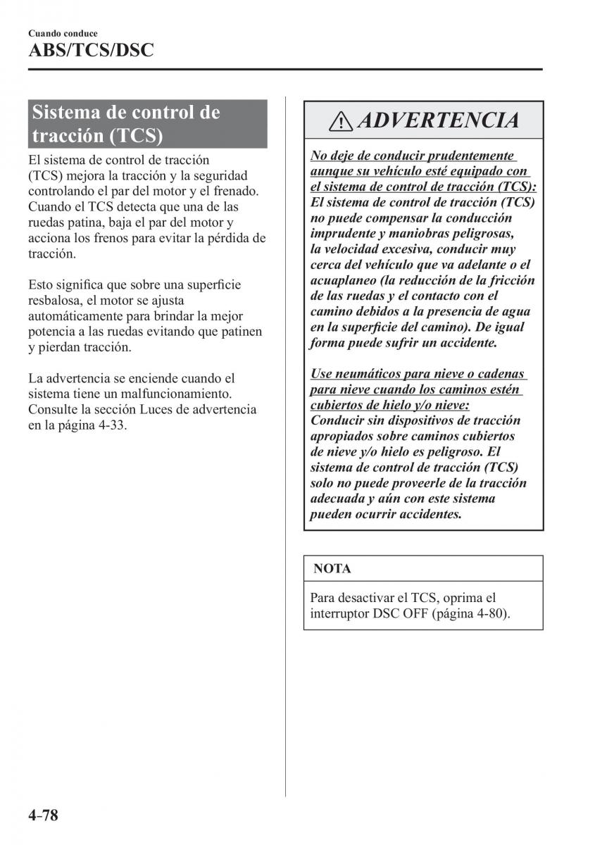 Mazda MX 5 Miata ND IV 4 manual del propietario / page 218